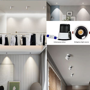 6w 스마트 듀얼 컬러 다운 천장 조명 CCT 5선 핀 RGBW LED 스팟 RGB 라이트 - Product Image 3