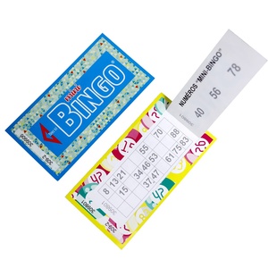 Mini Bingo Kéo Thẻ Tab Bán Buôn Nghệ Thuật Tùy Chỉnh Giấy In Kỹ Thuật Số Biến Dữ Liệu Độ Nét Cao Thiết Kế - Product Image 5