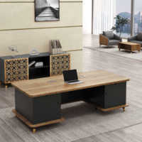 Usine chinoise Offre Spéciale mobilier de bureau, panneau de bureau en bois, Tables de bureau de direction