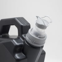 Bouchon en plastique HDPE à deux oreilles pour bouteille d'huile moteur, 55*22.55mm, diamètre supérieur 48.28mm, noyau intérieur 30.75mm, pour emballage de lubrifiants - Vente en gros