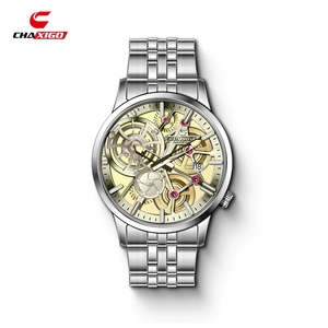 CHAXIGO 6819 <span class=keywords><strong>Montre</strong></span> tendance pour <span class=keywords><strong>homme</strong></span> avec aiguille des secondes rotative, bracelet en acier allié, étanche, sport, affaires, <span class=keywords><strong>montre</strong></span> à quartz pour <span class=keywords><strong>homme</strong></span> - Product Image 5