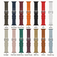 Vente en gros de bracelets Smart Wach en silicone bracelet de montre de sport 49mm 45mm 38mm bracelets de montre pour Apple Watch série 9 8 7