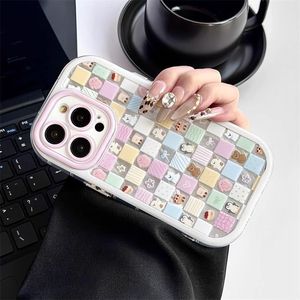 <span class=keywords><strong>Coque</strong></span> de téléphone en TPU colorée avec motif animalier de dessin animé et support de téléphone pour 15/16 Pro Max/13/XR/14 Pro, <span class=keywords><strong>protection</strong></span> antichoc - Product Image 2