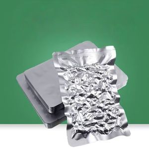 Sacs en aluminium argenté 8x11, 200/240 microns, plats, thermoscellables sur trois côtés, film étanche, pour aliments pour animaux, chewing-gum, produits séchés - Product Image 5