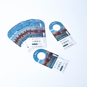 Etichette personalizzate per porta dell'hotel con foro rotondo - Product Image 5