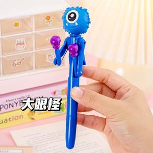 Bolígrafo Divertido con Forma de Bola de Boxeo, Tinta Azul, Creativo, Calabaza, Monstruo, Santa Claus, Muñeco de Nieve, Halloween, Navidad, Papelería, Regalo para Niños - Product Image 2