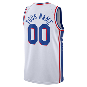 2025 Hommes Philadelphie # Maillots de basket personnalisés Edgecombe 77, chemises brodées, uniformes pour jeunes - Product Image 5