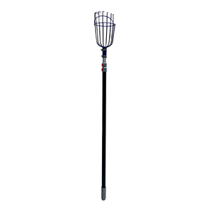 Outil de cueillette de fruits réglable Waytex modèle 010, <span class=keywords><strong>manche</strong></span> télescopique en alliage d'aluminium, <span class=keywords><strong>pour</strong></span> la cueillette des pommes - Product Image 1