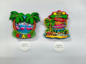 Aimant de réfrigérateur en résine, style plage et océan, souvenirs de voyage toutes formes, décoration intérieure, aimant personnalisé - Product Image 3