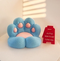 Support de bureau multifonctionnel écologique en forme de patte de chat sculptée, mignon et créatif, pour téléphone portable et tablette, idéal pour la maison, le bureau, la rentrée scolaire et le Nouvel An