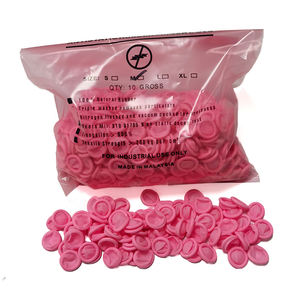 Maat Sml Poeder Gratis Roze Anti-Slip Vinger Cover Anti Statische Esd Latex Vinger Babybedjes - Product Image 6