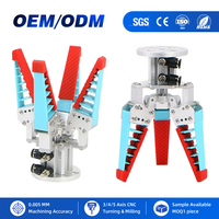 Pince/Dispositif/Pince à griffes pneumatique flexible et adaptative Ayberk pour ligne de production robotisée