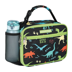 Biểu Tượng Tùy Chỉnh Cách Nhiệt Túi Mát Thực Phẩm In Ấn Gói Khủng Long Leakproof Cách Điện Hộp Ăn Trưa Cho Trẻ Em Cậu Bé - Product Image 1