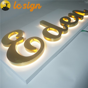 LC名称板设计商店标志店面标志Led背光板 - Product Image 5