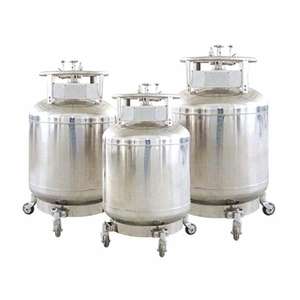 Safety Stainless Steel Cryogenic Dewar Flask <b>Pressure</b> <b>Vessel</b> 2.4%/d Cryo Liquid H2 Reliquefier for Cryogenic Experiment - Product Image 1