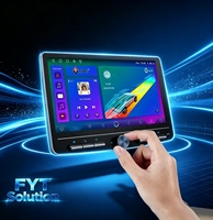Autoradio multimédia Android de haute qualité 10,1 pouces avec écran tactile OLED DSP, WiFi intégré, CarPlay sans fil et TV