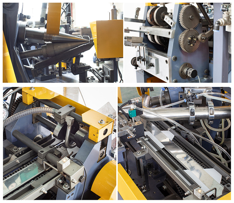 CPC-200 Paper Cone Sleeve Machine for Ice Cream/Fully Automatic Ice Cream Cup Paper Cone Sleeve Making Machine