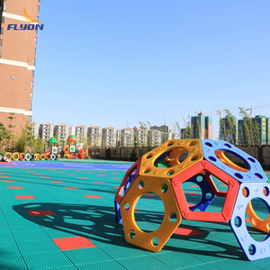 Custom Logo Eco-Friendly High Density Fireproof <b>Interlocking</b> Plastic <b>Floor</b> <b>Tiles</b>-PP/TPV Waterproof <b>Tiles</b> for Gym/Playroom OEM - Product Image 5