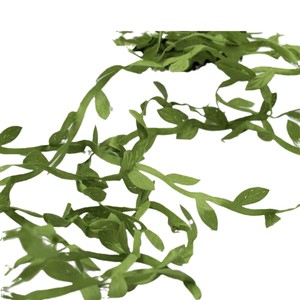 Guirnalda de hojas de sauce de seda artificial de 20 m de largo para decoración de bodas - Product Image 5