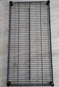 מתלה חדש אופנה אחסון מתכת עם ציפוי חוט פלדה שקוף עבור ארגון יעיל - Product Image 3