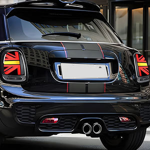 Accesorios de lámparas traseras automáticas dinámicas LED de diseño de bandera nacional mejorada para <span class=keywords><strong>Mini</strong></span> <span class=keywords><strong>Cooper</strong></span> F55 F56 2014-2019 montaje de luz trasera de coche - Product Image 3