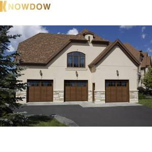 <span class=keywords><strong>Porte</strong></span> <span class=keywords><strong>de</strong></span> <span class=keywords><strong>garage</strong></span> <span class=keywords><strong>basculante</strong></span> KNOWDOW en alliage d'aluminium, <span class=keywords><strong>joint</strong></span> en caoutchouc résistant aux intempéries, fonctionnement manuel et électrique double - Product Image 1