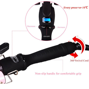 High Quality 3 Barrel Ceramic Hair Curler Iron Ladies LCD Curling &amp; Flat Irons with Metal <strong>Rollers</strong> <strong>Curls</strong> Hair with Ease - Product Image 5