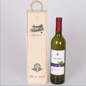 Boîte en bambou écologique portable pour bouteille de vin, personnalisable avec logo, emballage cadeau pour bouteilles d'alcool – Vente en gros - Product Image 4