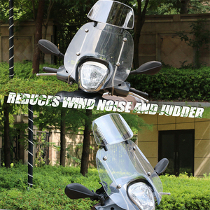 Nuevo Parabrisas Universal para Motocicleta, Deflector de Viento Delantero Ajustable Modificado para Honda, Yamaha, Suzuki, Harley - Product Image 5