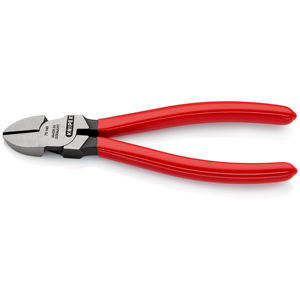 KNIPEX 70 01 160 SB <b>Side</b> <b>cutters</b> coated in black atramentized synthetic resin 160 mm - Product Image 1