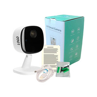 Mini caméra de surveillance pour bébé Wifi portable Sécurité domestique intérieure Caméra vidéo sans fil bidirectionnelle pour la chambre