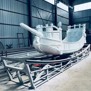 Công viên giải trí lễ hội công bằng tàu cướp biển đi xe lễ hội ngoài trời mini đi xe kéo gắn tàu cướp biển - Product Image 4