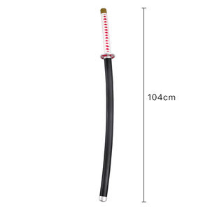 104cm Demon Slayer Katana espada Real samurái japonés <span class=keywords><strong>Kimetsu</strong></span> <span class=keywords><strong>No</strong></span> <span class=keywords><strong>Yaiba</strong></span> <span class=keywords><strong>Kanao</strong></span> Tsuyuri 1:1 Original Nichirin Blade - Product Image 2