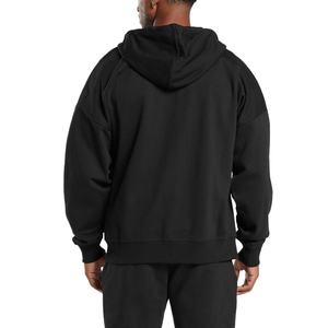 Fabricación de Ropa Deportiva, Sudadera con Cremallera Personalizada, Sudadera Deportiva para Hombre, Algodón Poliéster, Sudadera Informal Lisa para Gimnasio - Product Image 6