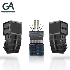 Factory Wholesale Pro Line Array Speaker 15 Inch 3 Way Full Range Pa Speaker/Dual 12 Inch Dual 18 Inch Subwoofer Box For Concert