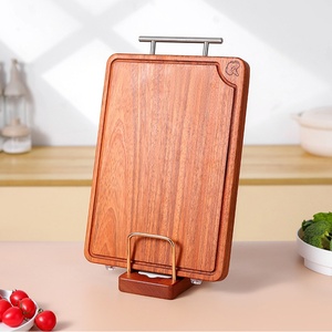 <span class=keywords><strong>Planche</strong></span> à découper en bois de rose de qualité supérieure, construction solide, non toxique, bois organique pour la viande et les légumes, préparation des aliments en cuisine - Product Image 1