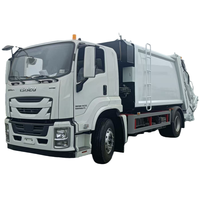 Camion à ordures compacteur Isuzu neuf, personnalisation disponible, best-seller du fabricant.