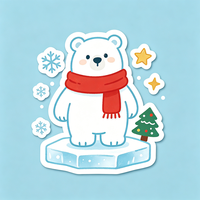 Autocollant décoratif tendance hibou de Noël Haoxuan – Adorable étiquette festive pour emballage cadeau de Noël, décoration de vacances, style hiver