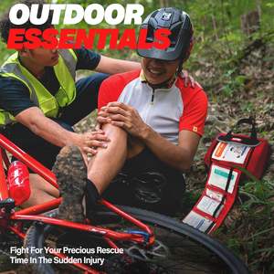 Échantillon gratuit Sac de premiers secours de survie en plein air le plus vendu de l'usine Source avec des fournitures d'urgence nécessaires pour les traumatismes - Product Image 3