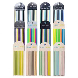 12-Color Transparent Index <b>Stickers</b> 160 <b>Sheets</b>/pad Self-Adhesive Student Reading Marker Supplies Stationary School Supplies - Product Image 1