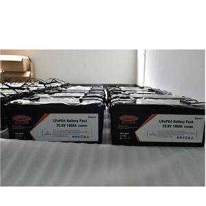 24V 100ah LFP batteria agli ioni di litio Lifepo4 per accumulo di energia solare RV E uso di E-Boat - Product Image 1