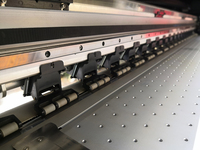 Audley 1,9 m Digital 3D I3200 UV Roll to Roll Impresora Gran formato A1/A3 para CMYMK + W + V (CMYK) Tinta PVC Papel tapiz de cuero Impresión