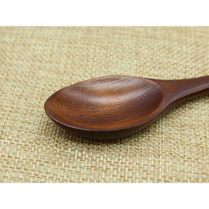 Cuchara medidora de madera de alcanfor estilo japonés, pequeña y creativa, para condimentos, azúcar, uso infantil. - Product Image 5