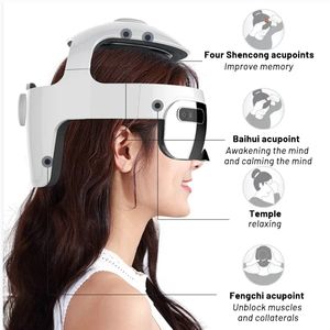 Casco Inteligente con Bluetooth para Música, Masaje SPA para la <span class=keywords><strong>Cabeza</strong></span>, Vibración <span class=keywords><strong>de</strong></span> Pulpo, Presión <span class=keywords><strong>de</strong></span> Aire, Compresa Caliente, Control Remoto, Batería <span class=keywords><strong>de</strong></span> Litio - Product Image 5