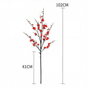 Rama de Flor de Invierno Artificial, 6 Ramas, Simulación de Flor de Invierno, <span class=keywords><strong>Chimonanthus</strong></span>, Decoración del Hogar, Flores Artificiales - Product Image 2