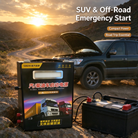 Démarreur de Voiture Robuste 12V 24V, Booster de Batterie Portable pour Camion et Véhicule Diesel, Batterie Externe de Démarrage d'Urgence pour Camion