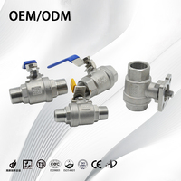 Vanne à bille industrielle à passage total en acier inoxydable SS304 SS316L, 2 pièces, avec joint PTFE motorisé, à bas prix, de Wenzhou