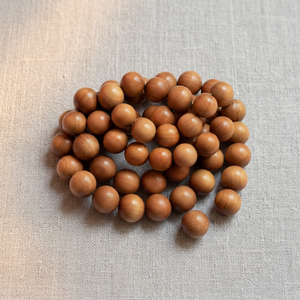 Perles bouddhistes japonaises originales/perles en bois/perles en bois de santal - Product Image 1