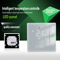 Termostato Inteligente WiFi UBARO Tuya 16A 3A para Calefacción por Suelo Radiante, Caldera de Agua y Gas, Compatible con Alexa, Google Home y Yandex