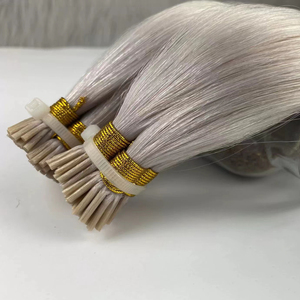 Extensioni per Capelli I-Tip in Cheratina Vergine Grezza Herrera, 100% Capelli Umani Remy Russi Pre-Incollati - Product Image 4